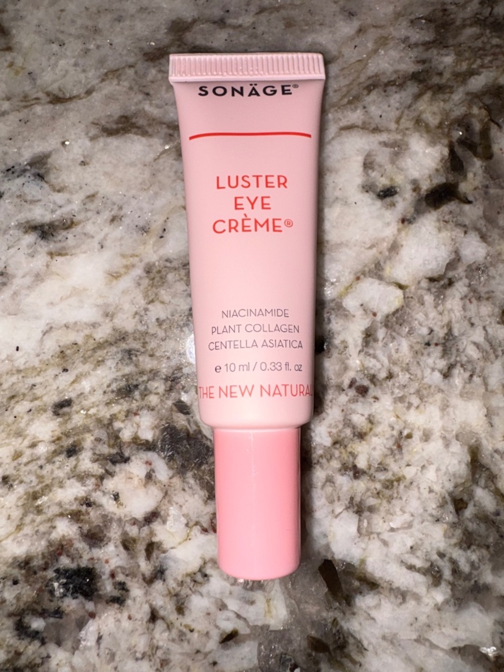 Sonäge Skincare Luster Eye Crème® ℮ 10ml / 0.33 fl oz NEW TRAVEL SIZE NO BOX